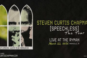 Steven Curtis Chapman Announces 'Speechless The Tour - Live At The Ryman' - TCB - Steven Curtis Chapman