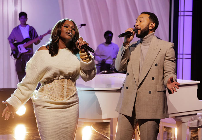 Tasha Cobbs Leonard Shares Historic Late-Night Performance with John Legend