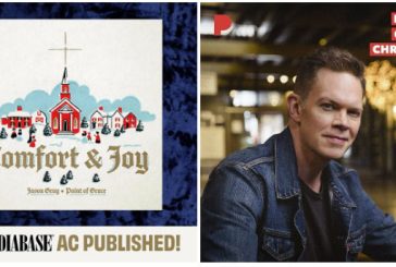 Jason Gray's 'Comfort & Joy,' Featuring Point Of Grace, Became The No. 1 Christmas Radio Single Of 2025