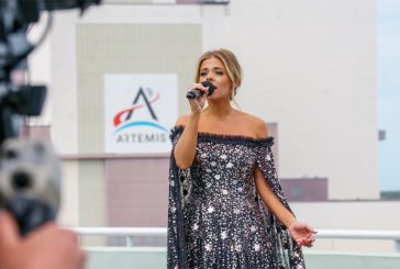 Anne Wilson Performs National Anthem for NASA's Artemis II Mission Launch